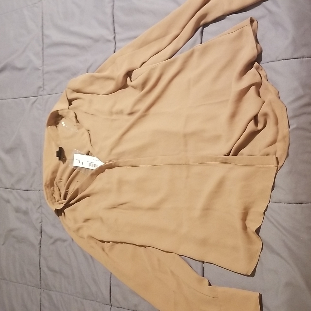 Worthington Tan Button Up Shirt